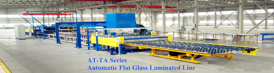 PVB Building Glass Laminating Oven / Tempered Glass Production Line Power Saving