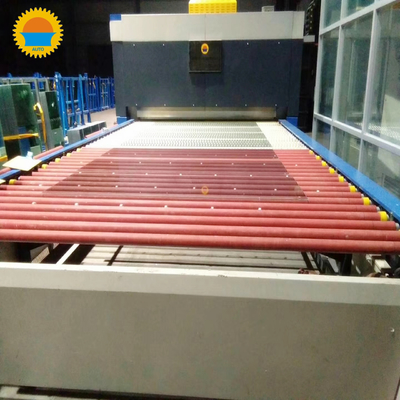 Flat Glass Tempering Equipment / Tempered Glass Making Machine For Toughened Wind
